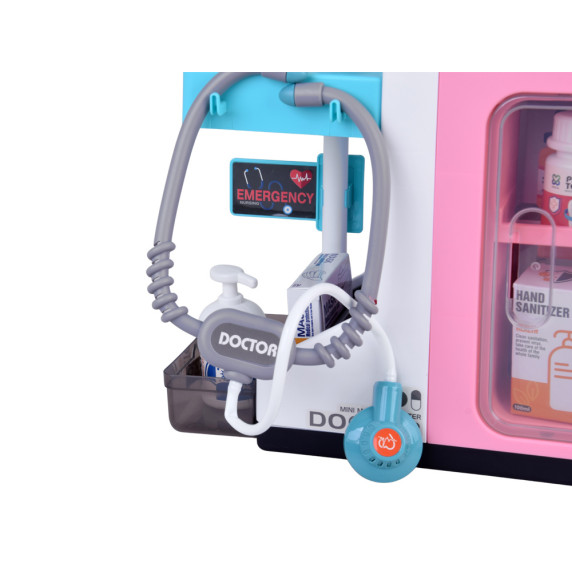 Játék egészségügyi központ, kórház és gyógyszertár MINI MEDICAL CENTER - Rózsaszín