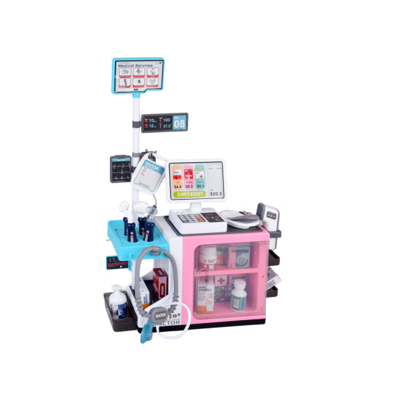 Játék egészségügyi központ, kórház és gyógyszertár MINI MEDICAL CENTER - Rózsaszín