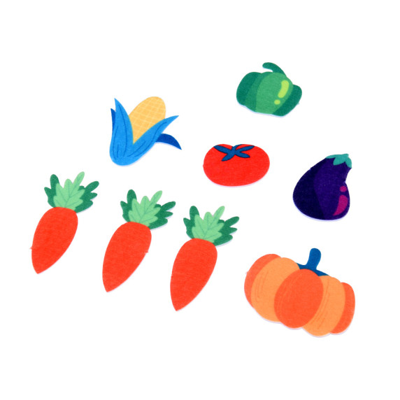 Vzdelávacia manipulačná plstená knižka MY FIRST FARM BOOK - farma