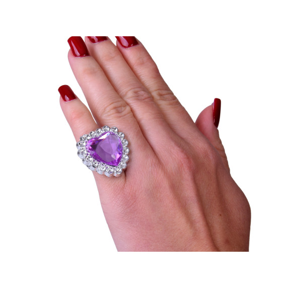 Tündérmesés hercegnő jelmez pillangós szoknya és ékszerszett PRINCESS - Lila