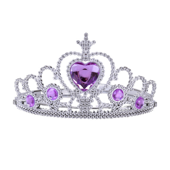 Tündérmesés hercegnő jelmez pillangós szoknya és ékszerszett PRINCESS - Lila