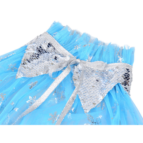 Jégkirálynő hercegnő jelmez, köpeny és ékszerszett PRINCESS - Kék