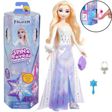 Bábika Elsa s príslušenstvom Spin & Reveal Mattel Disney Ľadové kráľovstvo - 