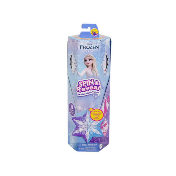 Bábika Elsa s príslušenstvom Spin & Reveal Mattel Disney Ľadové kráľovstvo