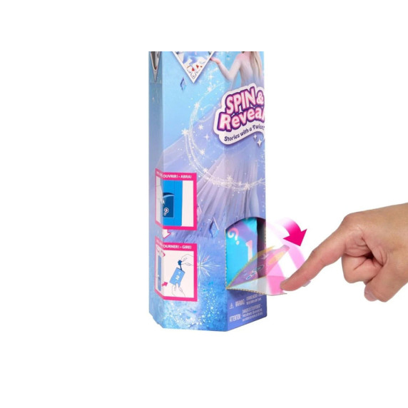 Bábika Elsa s príslušenstvom Spin & Reveal Mattel Disney Ľadové kráľovstvo