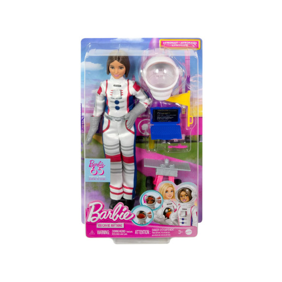 Bábika Barbie astronautka s príslušenstvom MATTEL