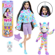 Bábika Barbie Cutie Reveal ZEBRA s príslušenstvom MATTEL - 