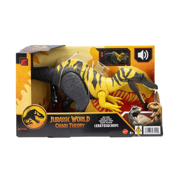 Figúrka Ceratosuchops so zvukovými efektmi JURASSIC WORLD Chaos Theory