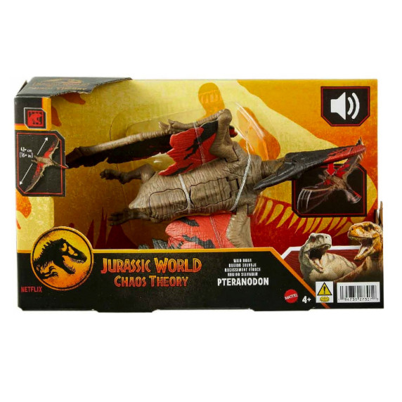 Figúrka Pteranodona so zvukovými efektmi JURASSIC WORLD Chaos Theory