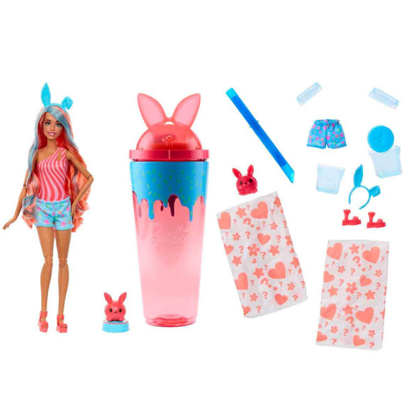 Bábika Barbie Pop Reveal zo série: Shake s králikom a príslušenstvom Mattel