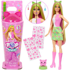 Bábika Barbie Pop Reveal zo série: Shake s mačiatkom a príslušenstvom Mattel - 