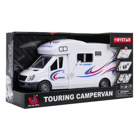 Interaktívny kamper TOURING CAMPERVAN - biely