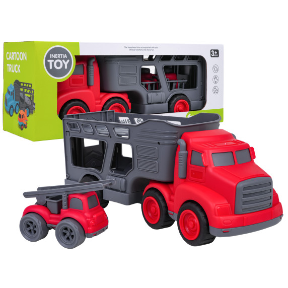 Autómentő tűzoltóautóval CARTOON TRUCK