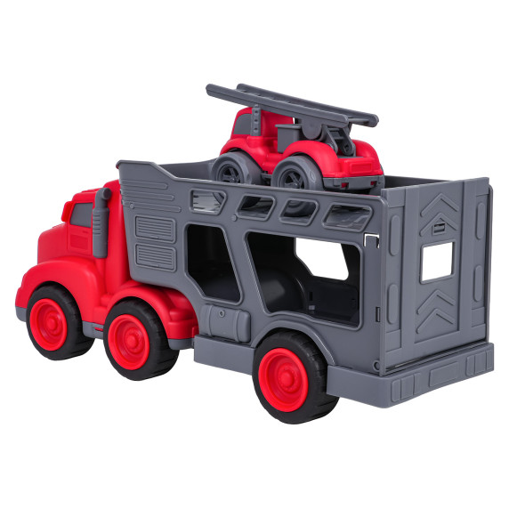 Autómentő tűzoltóautóval CARTOON TRUCK