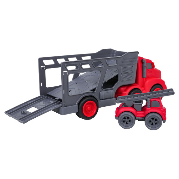 Autómentő tűzoltóautóval CARTOON TRUCK