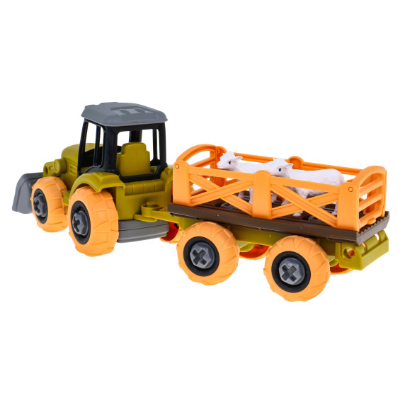 Tractor cu  remorcă cu accesori -  Inlea4Fun FARM TRUCK