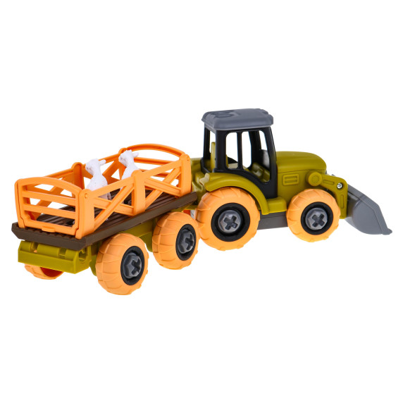 Tractor cu  remorcă cu accesori -  Inlea4Fun FARM TRUCK