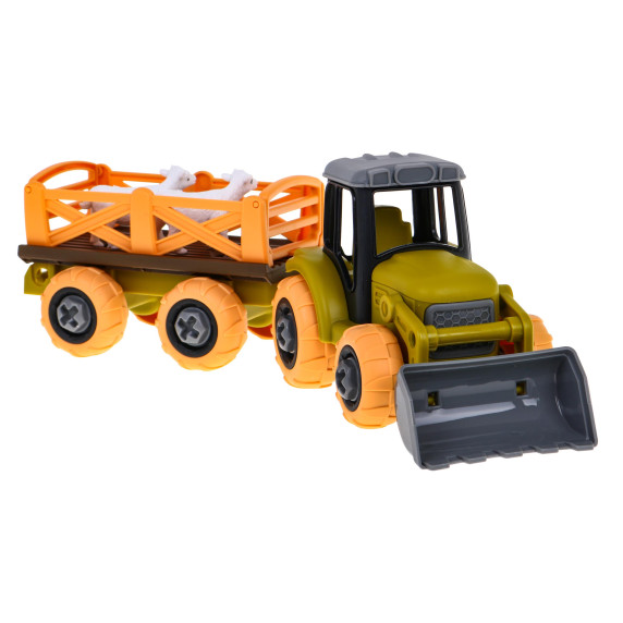 Tractor cu  remorcă cu accesori -  Inlea4Fun FARM TRUCK