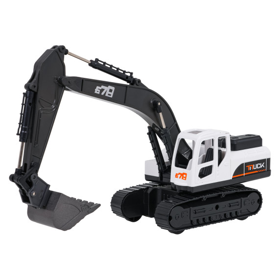 Excavator metalic alb – ENGINEERING VEHICLE SERIES