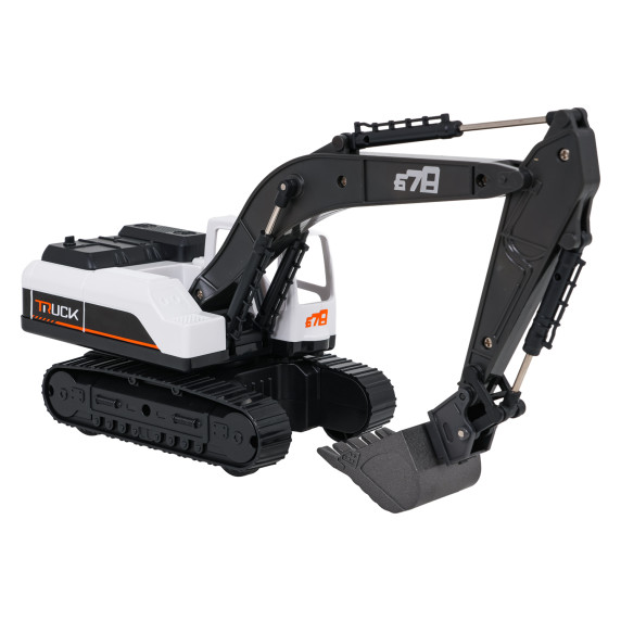 Excavator metalic alb – ENGINEERING VEHICLE SERIES