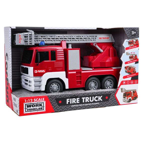 Mașină de pompieri interactivă 1:12 - FIRE TRUCK