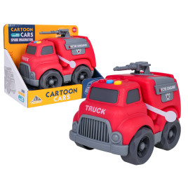 Interaktív tűzoltóautó CARTOON CARS Fire Engine - 