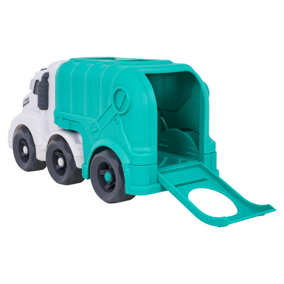 Szemetesautó formabedobóval BIOPLASTIC Truck