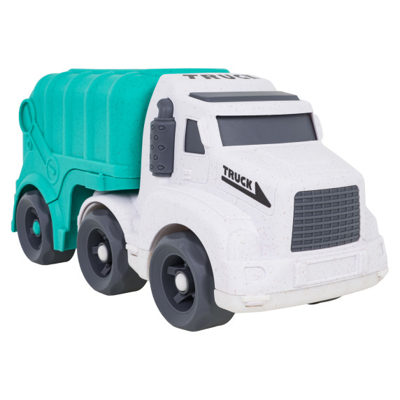 Szemetesautó formabedobóval BIOPLASTIC Truck