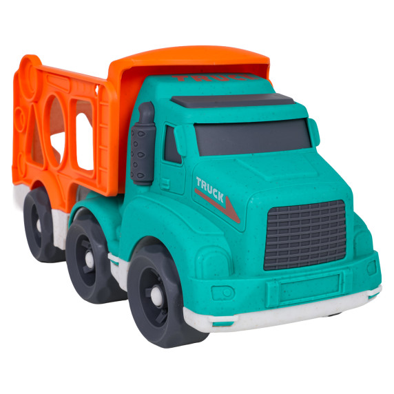Emelőautó kisautókkal és formabedobóval BIOPLASTIC Truck