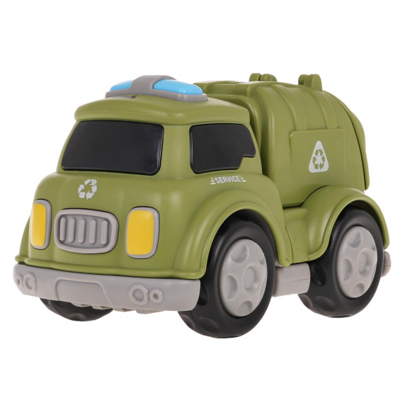 Camion de gunoi interactiv cu magneți - Inlea4Fun TOUCH TOYS