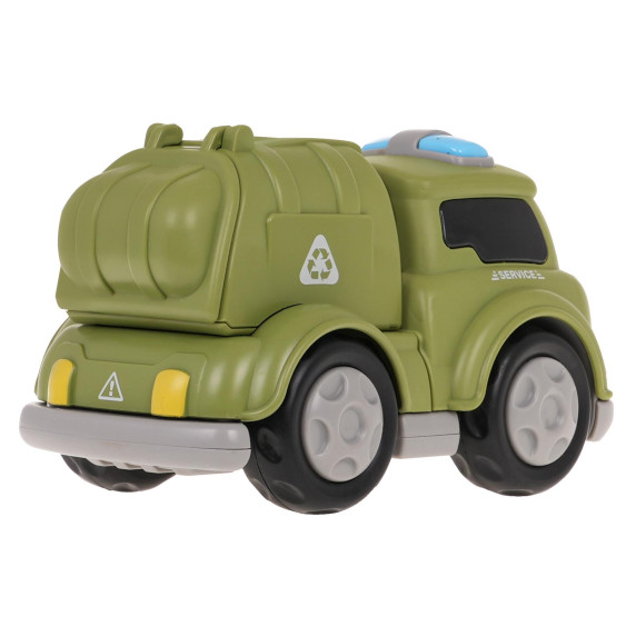 Camion de gunoi interactiv cu magneți - Inlea4Fun TOUCH TOYS