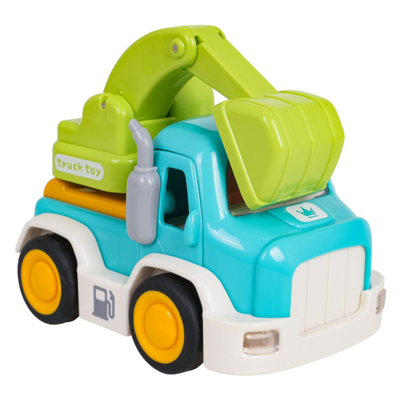 Set interactiv de vehicule de construcție cu accesorii – ENGINEERING VEHICLE