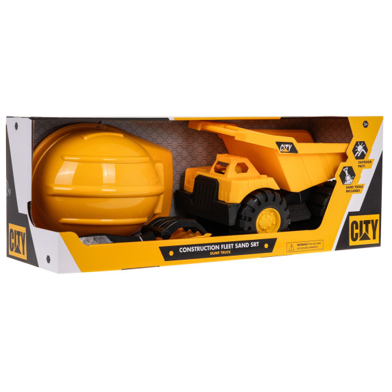 Mașinuță în nisip cu accesorii - Inlea4Fun DUMP TRUCK