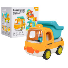 Basculantă interactivă cu funcții sonore și luminoase  CONSTRUCTION VEHICLE - 