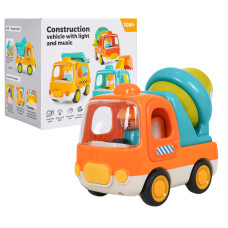 Betonieră interactivă cu funcții sonore și luminoase - CONSTRUCTION VEHICLE - 