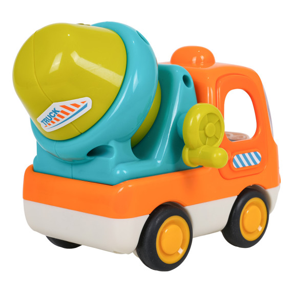 Betonieră interactivă cu funcții sonore și luminoase - CONSTRUCTION VEHICLE