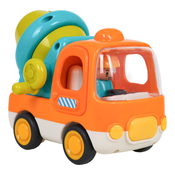 Betonieră interactivă cu funcții sonore și luminoase - CONSTRUCTION VEHICLE