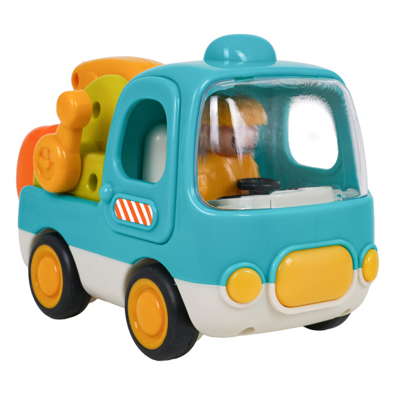 Interaktívny bager pre najmenších CONSTRUCTION VEHICLE
