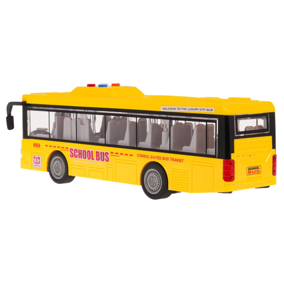 Interaktívny školský autobus 1:16 SCHOOL BUS - žltý