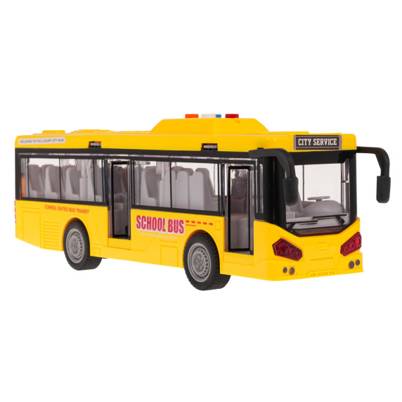 Interaktívny školský autobus 1:16 SCHOOL BUS - žltý