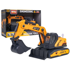 Excavator de jucărie interactiv – scară 1:18 ENGINEERING VEHICLE - 