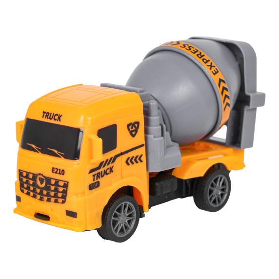Set vehicule de construcții 4 piese - CONSTRUCTION