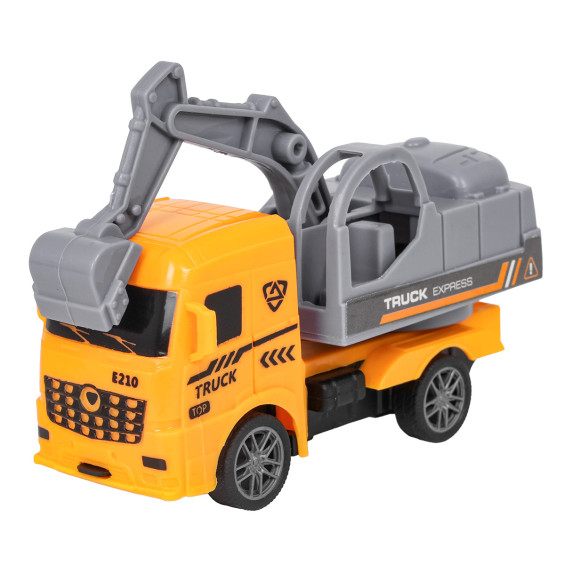 Set vehicule de construcții 4 piese - CONSTRUCTION
