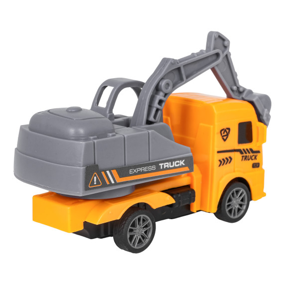 Set vehicule de construcții 4 piese - CONSTRUCTION