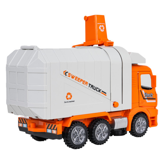 Camion interactiv de salubritate – CAR TRUCK SERIES (portocaliu)