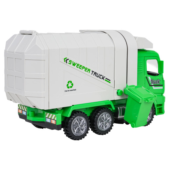 Camion interactiv de salubritate – CAR TRUCK SERIES (verde)
