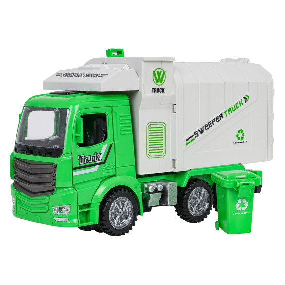 Camion interactiv de salubritate – CAR TRUCK SERIES (verde)