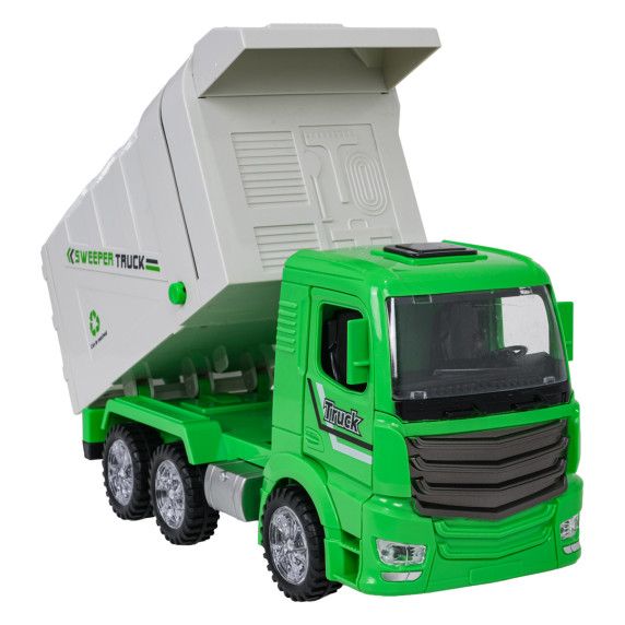 Camion interactiv de salubritate – CAR TRUCK SERIES (verde)