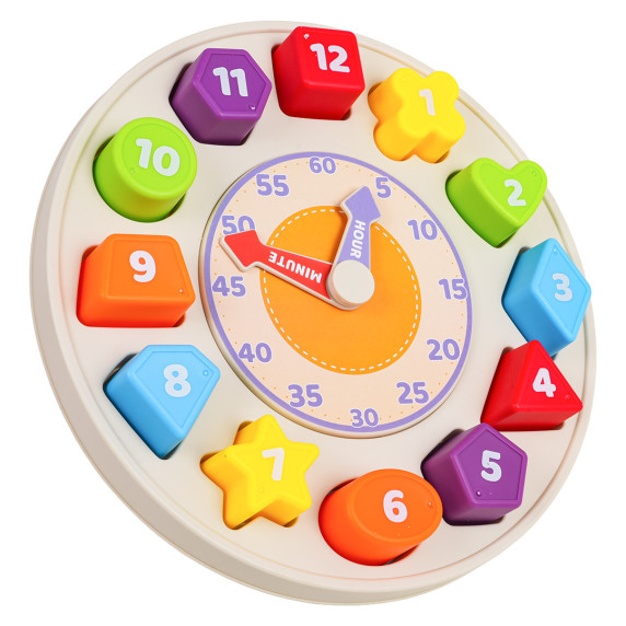 Ceas educativ cu forme – CLOCK SHAPE PAIRING