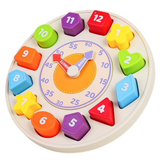 Ceas educativ cu forme – CLOCK SHAPE PAIRING